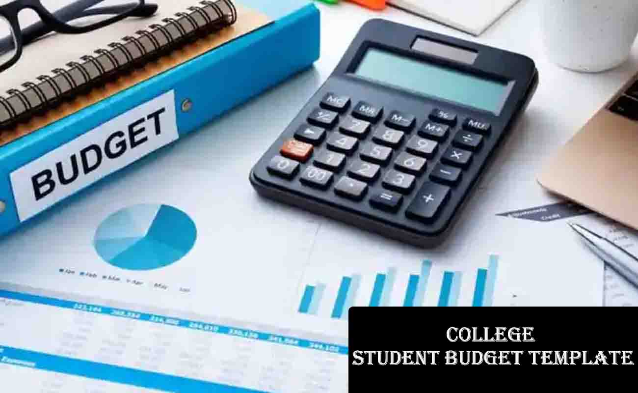 College Student Budget Template