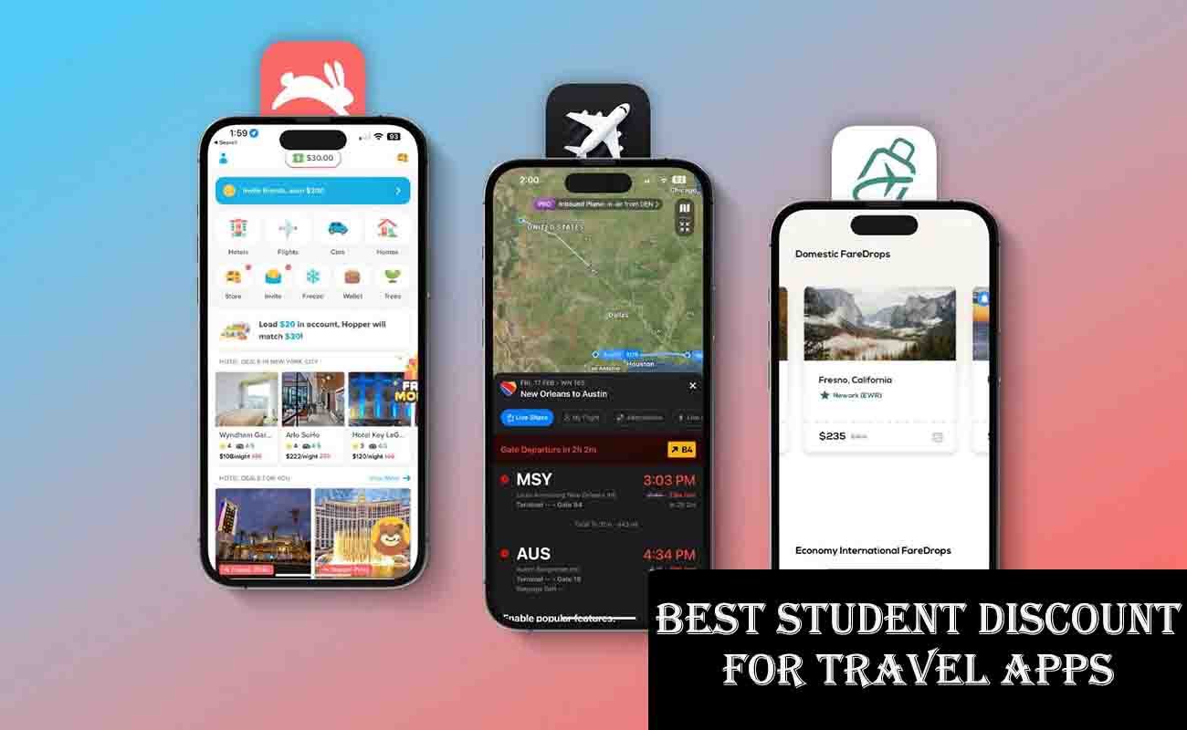 Best Student Discount for Travel Apps